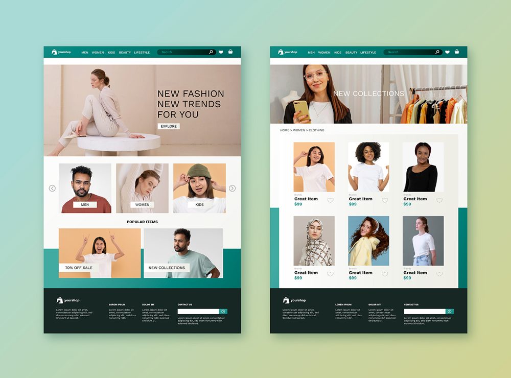 Fashion Ecommerce Store by Digitlox